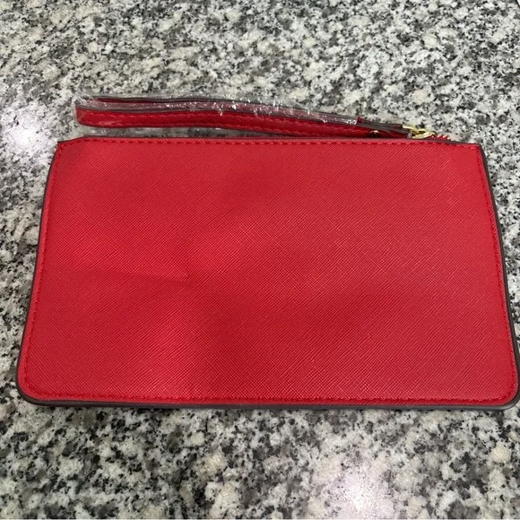 Kate Spade  Red Leather Wristlet - Picture 2 of 11
